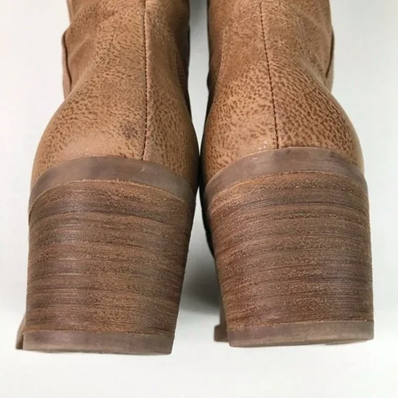 Dolce Vita Women’s Brown Block Heel Boots Size 8 New - Picture 6 of 9